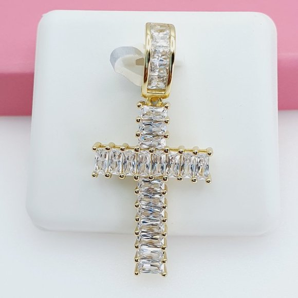 "925 Sterling Silver Cubic Zirconia Pendant, U19254416 - Picture 7 of 11